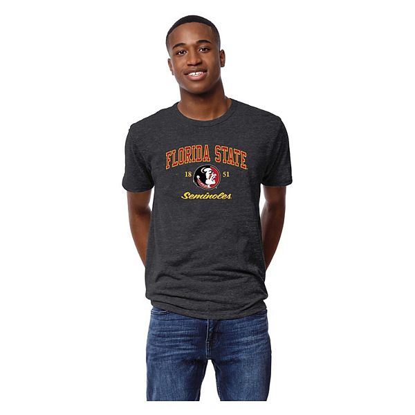 

Мужская футболка florida state seminoles arch script victory falls tri-blend League Collegiate Wear