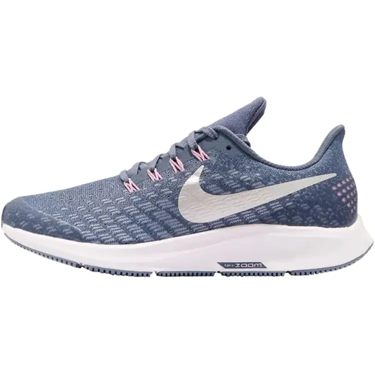 

Nike Air Zoom Pegasus 35 нескользящие износостойкие низкие детские беговые кроссовки Blue для подростков