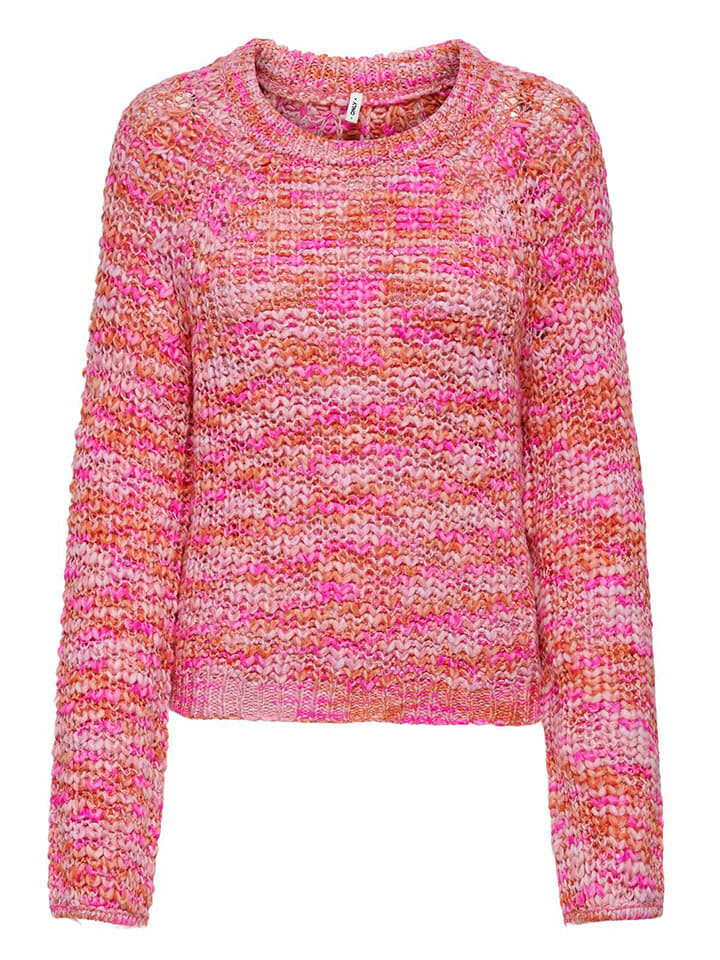 

Пуловер ONLY Pullover, цвет Pink/Orange