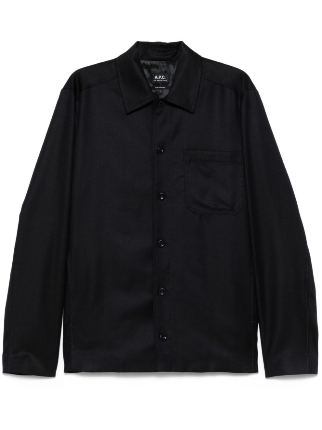

Куртка-рубашка Jeffray A.P.C., синий