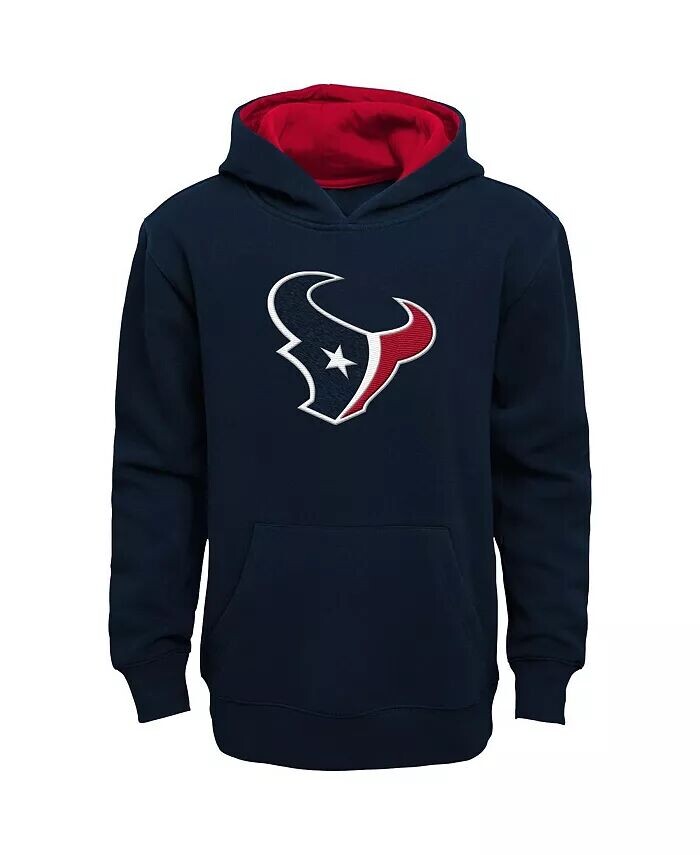 

Толстовка с капюшоном для мальчиков и девочек Navy Houston Texans Prime Outerstuff