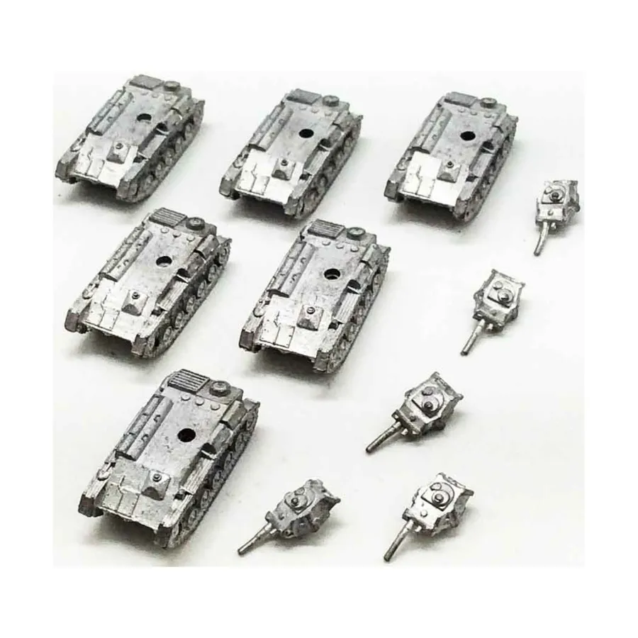 

Т-70 Коллекция №2, WWII Micro Armour - Russia - Loose Miniatures (1:285)