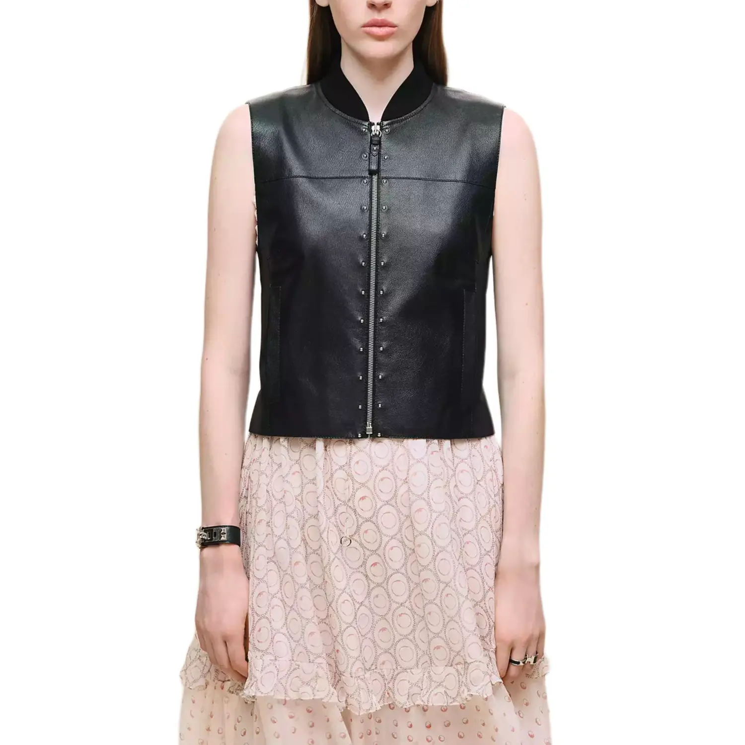 

HERMES Женская жилетка Black Moderate