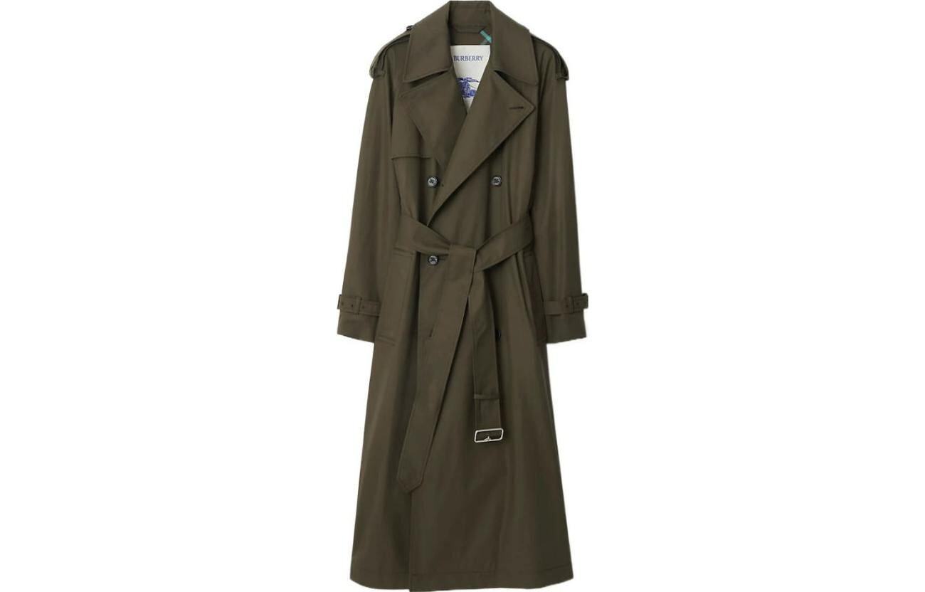 

Пальто женское Burberry, оливково-коричневый