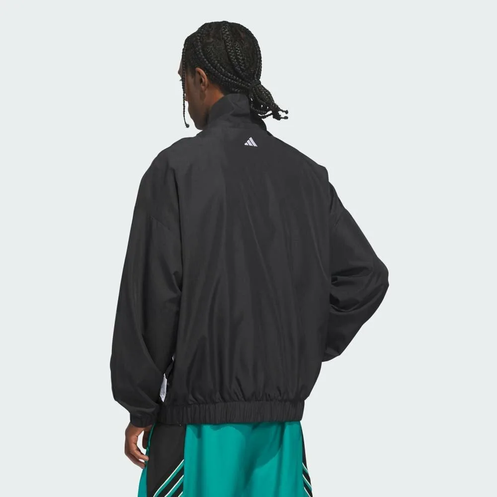 Спортивная куртка Anthony Edwards Foundation Adidas, black — фото 4