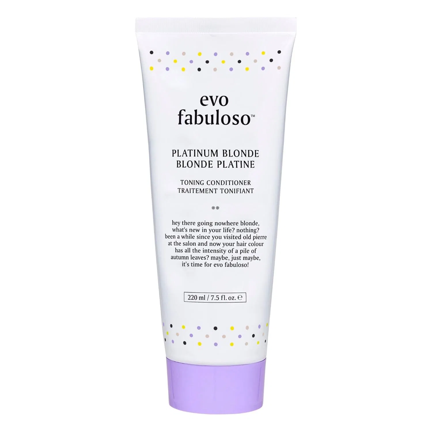 Кондиционер для волос «Fabuloso Colour Intensifying» платиновый блонд от evo