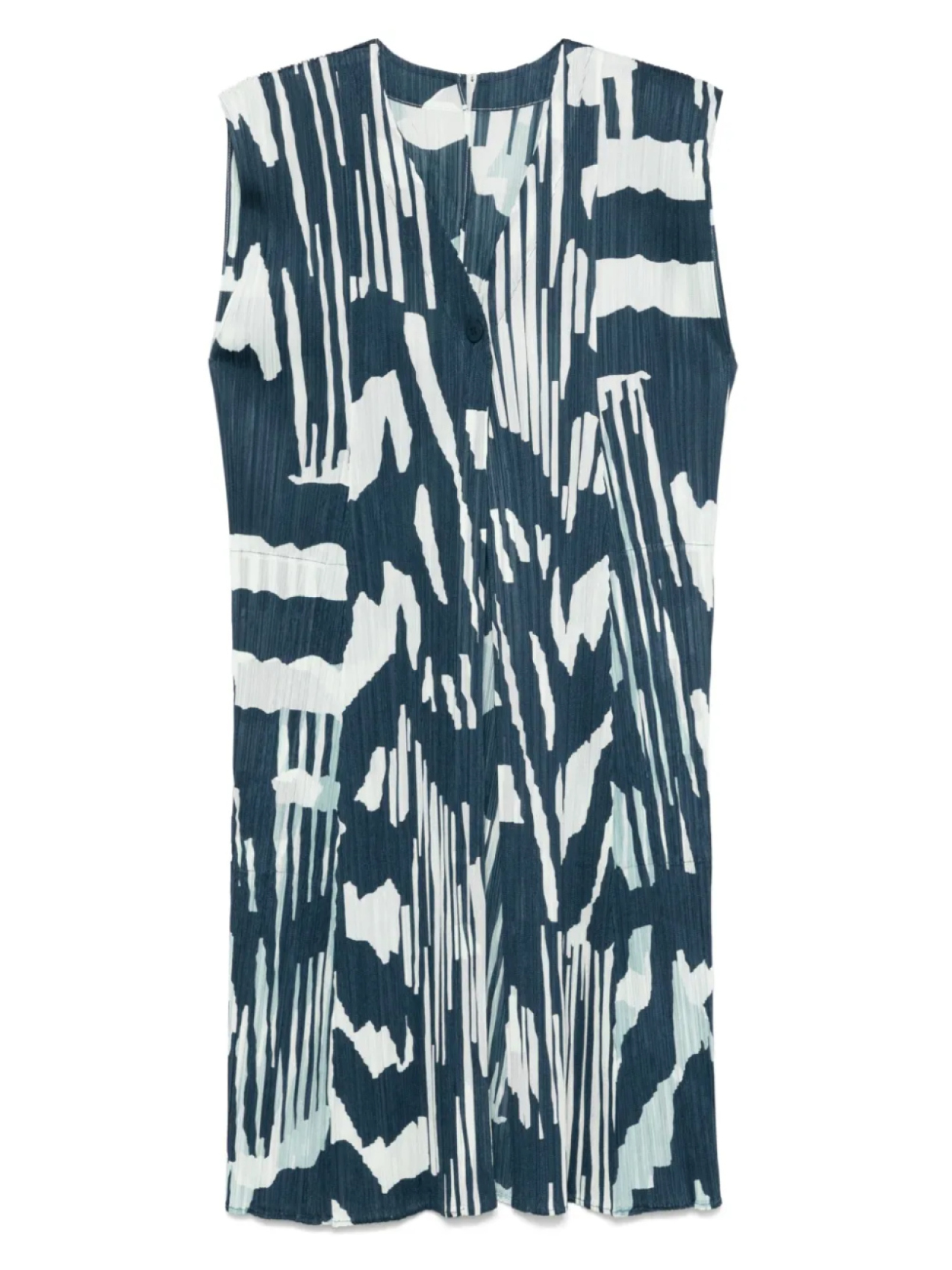 

Майка-топ Pleats Please Issey Miyake Refraction, синий