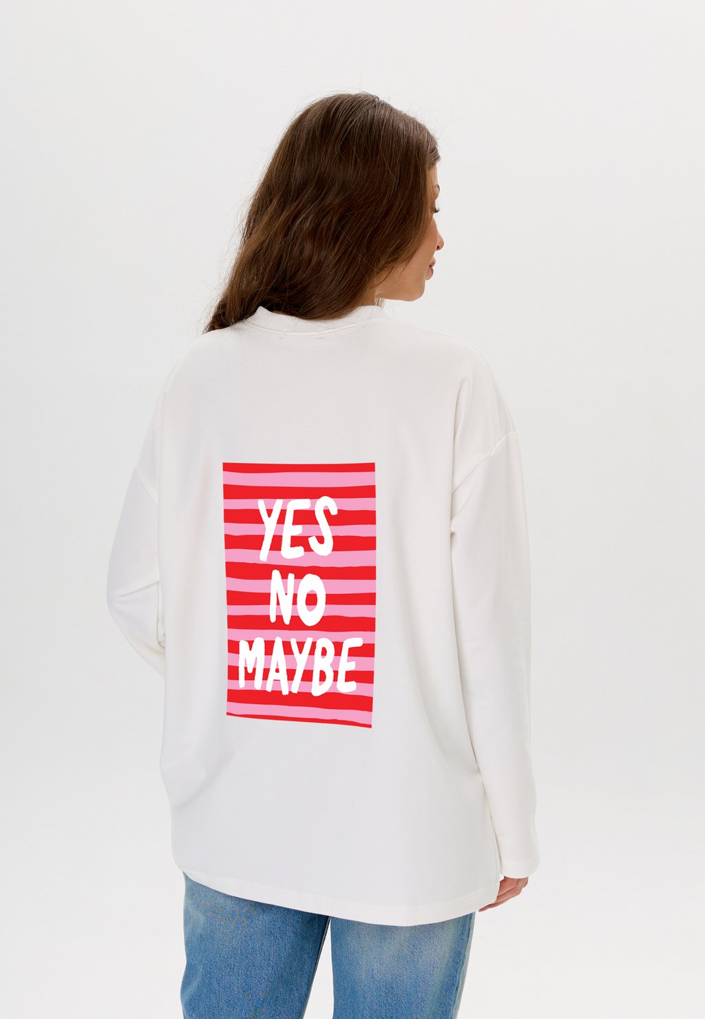 

Топ с длинными рукавами LONGSLEEVE MIRONS, кремовый