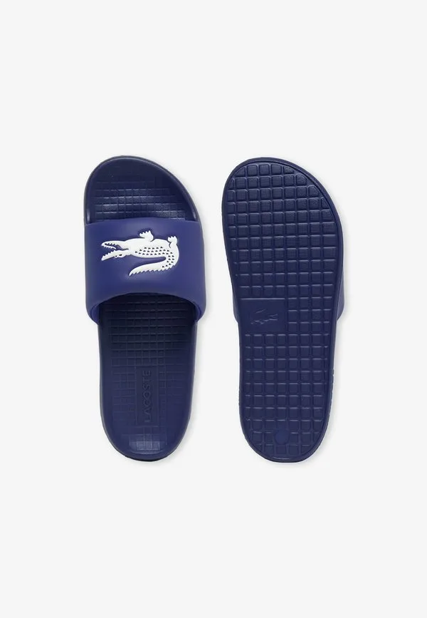 Подача слайда 1.0 126 1 сма мулы Lacoste, Marine Blanc — фото 3