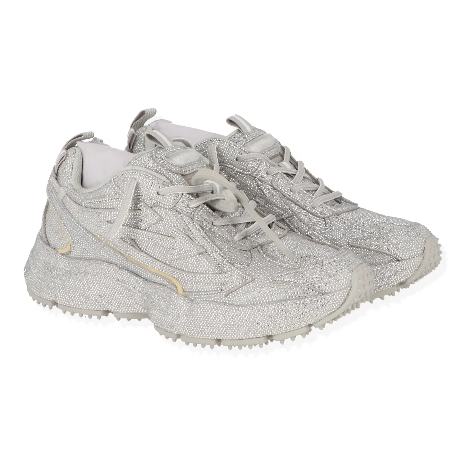 Off-White Мужские серые кроссовки Off White