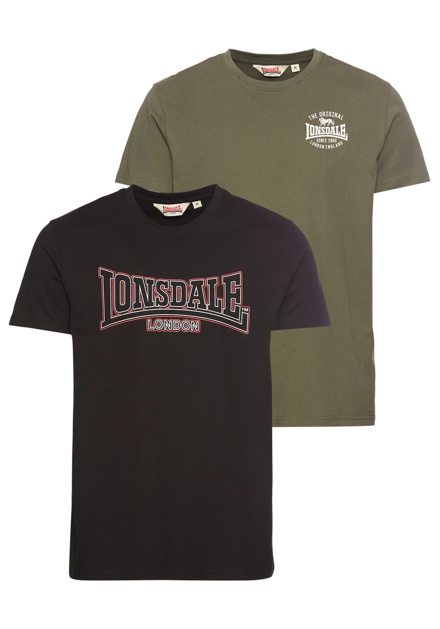 

Рубашка LONSDALE, цвет Green/Black