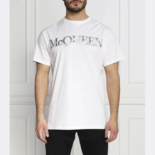 

Футболка стандартного кроя Alexander Mcqueen, белый