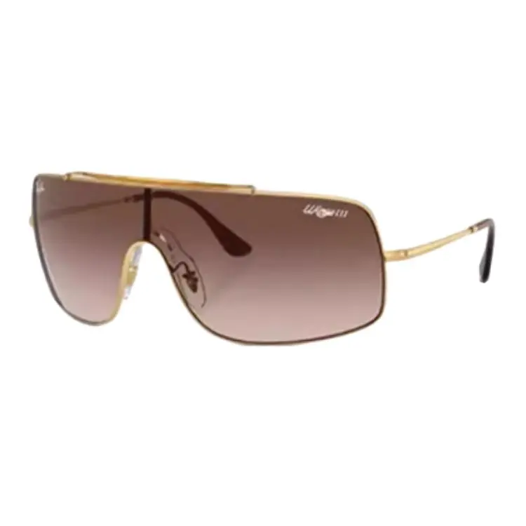 

RayBan Квадратные солнцезащитные очки Ray Ban Wings Iii, Gold/Brown