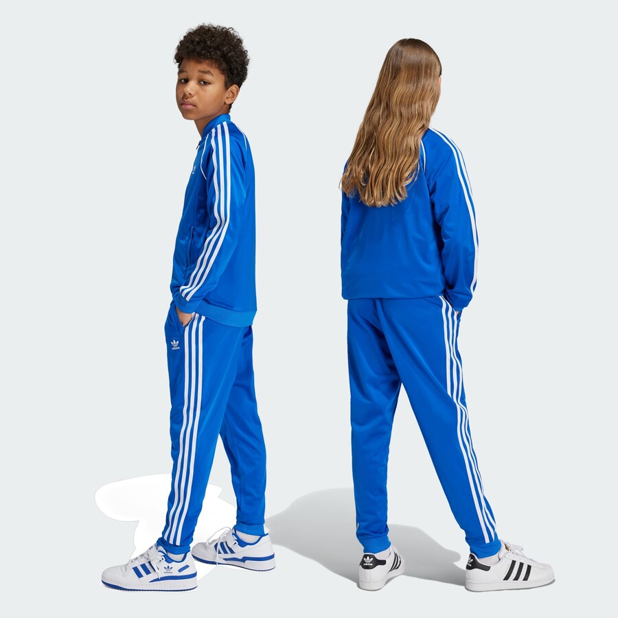 Зауженные брюки ADIDAS ORIGINALS Adicolor SST, королевский синий — фото 4