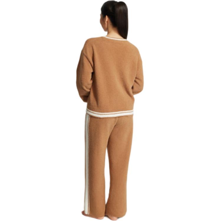 Victoria's Secret Комплект пижамы The Mix в винтажном стиле, нежный и мягкий, женский, цвет caramel brown — фото 4