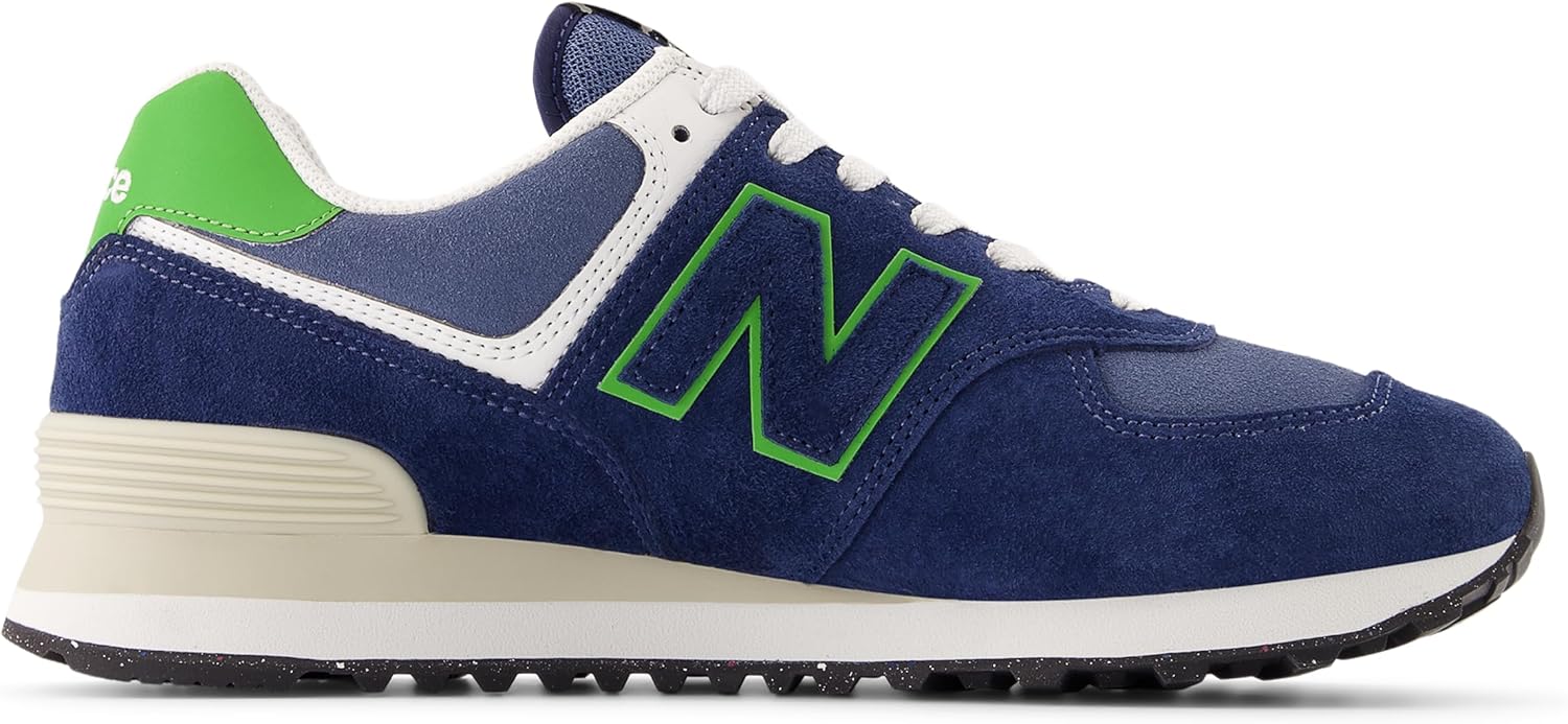 Кроссовки New Balance Unisex-Adult 574 V2 Unisex, зеленый — фото 3