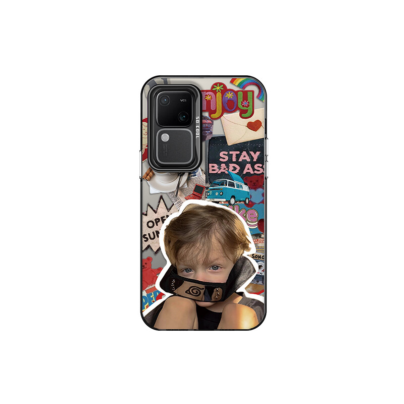 

Чехол для телефона с камнями Stones, Color silver black - DWSTSCY052