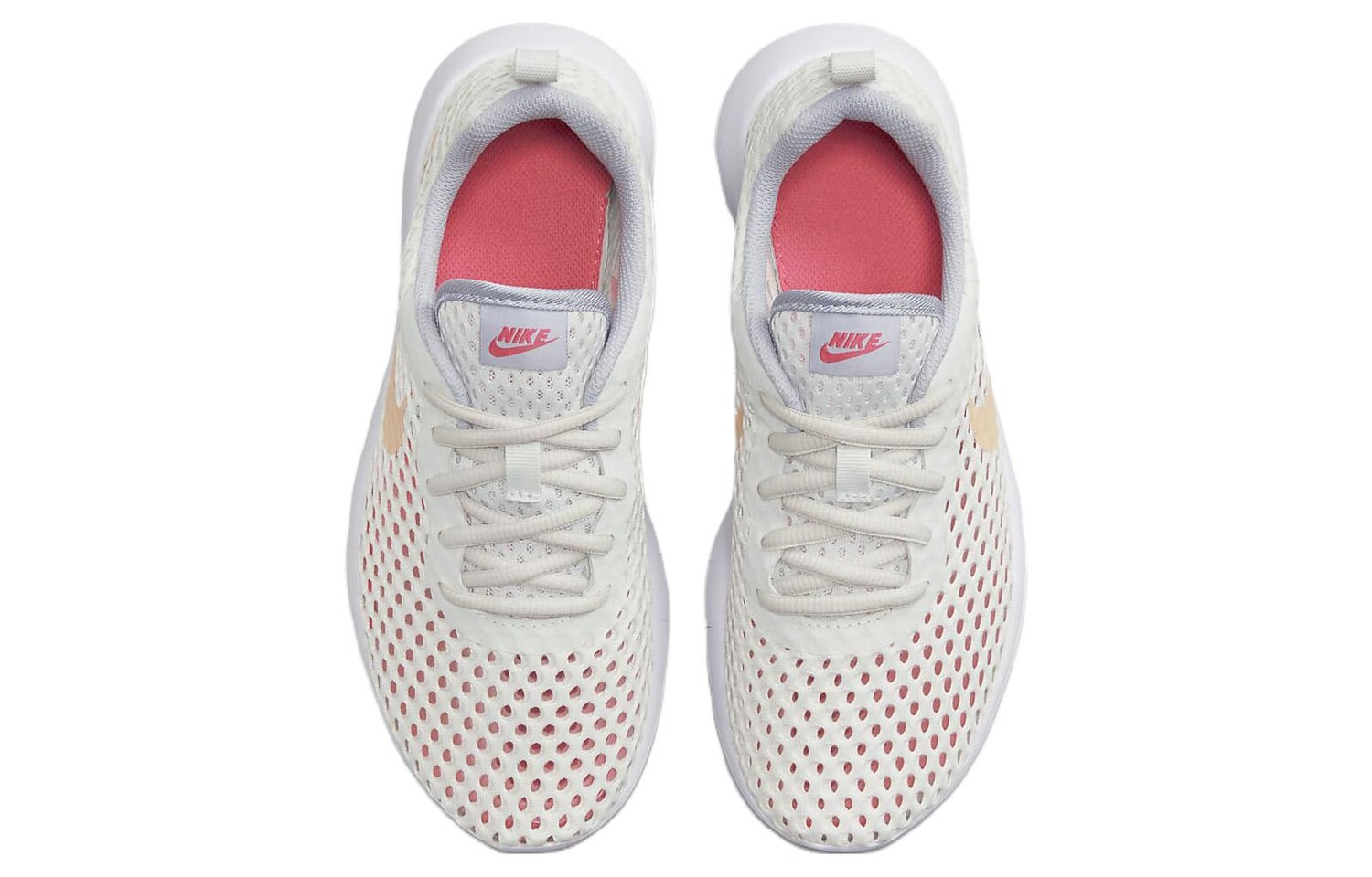 Кроссовки Nike Tanjun BR 'Light Grey Orange' GS — фото 4