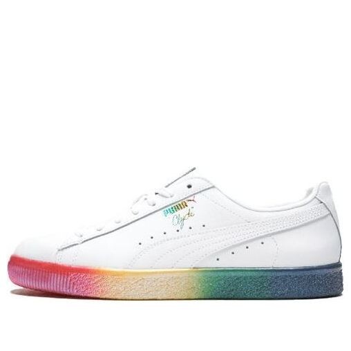 

Кроссовки clyde 'pride rainbow' Puma, белый