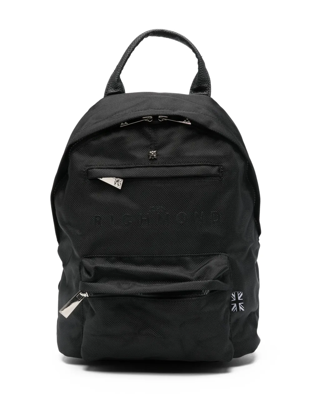 

Рюкзак с логотипом John Richmond Junior, черный