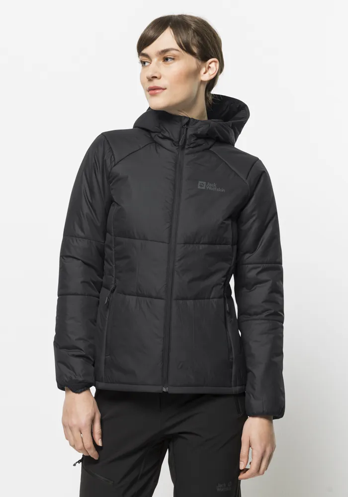 

Зимняя куртка Jack Wolfskin "BERGLAND INS HOODY W", с капюшоном, черный