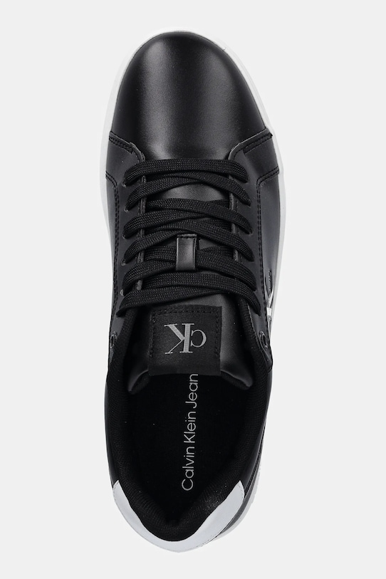 Классические кеды CLASSIC CUPSOLE MONO LTH WN Calvin Klein Jeans, черный — фото 4