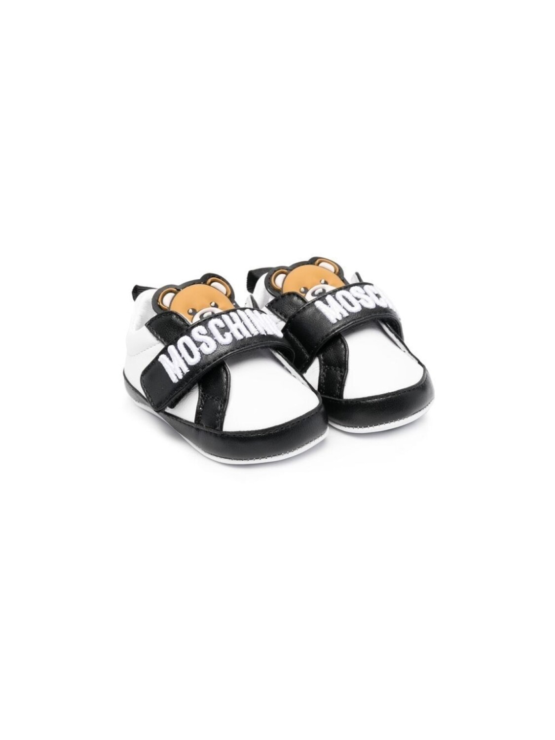 

Moschino Kids кроссовки с логотипом, белый