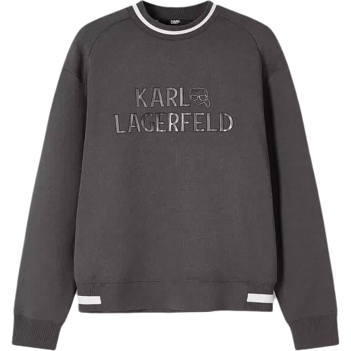 

KARL LAGERFELD / Karl Lagerfeld Jeans Карл Лагерфельд Свитшот мужской серый