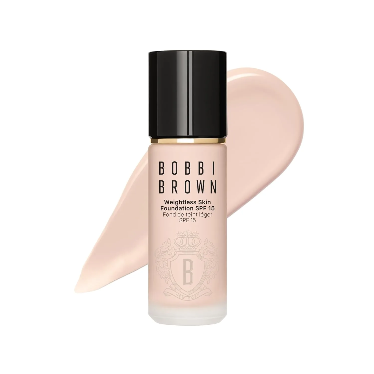 Тональный крем Bobbi Brown Weightless Skin Foundation SPF 15 | Контролирует жирность кожи, увлажняет в течение 24 часов, среднее покрытие | Естественный матовый финиш, 30 мл, 01 Alabaster (Lightest beige with a hint of pink undertone; for palest...