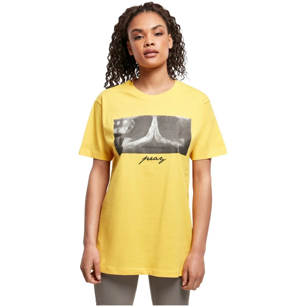 

Футболка с коротким рукавом Mister Tee Pray, желтый