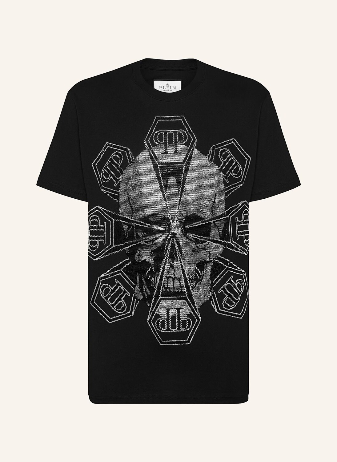 

Футболка череп PHILIPP PLEIN, черный