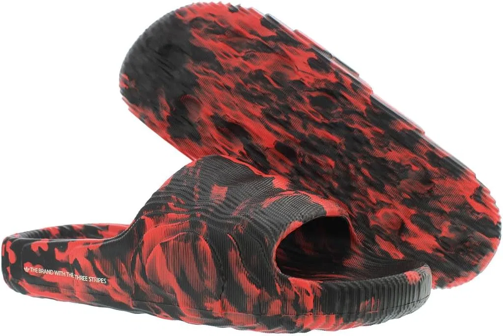 Спортивные сандалии adidas Core Black/Core Black/Bright Red — фото 4