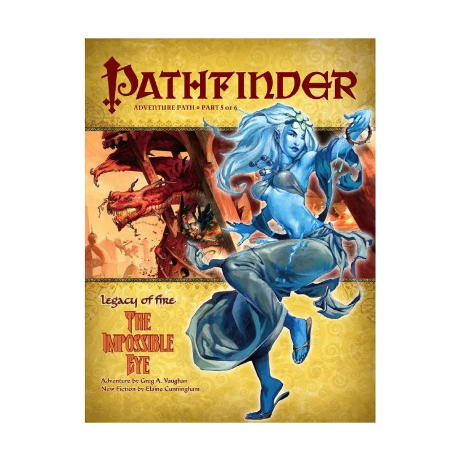 

#23 "Legacy of Fire #5 - The Impossible Eye", Pathfinder Roleplaying Game (1st Edition) - Adventure Path #001 - #030, мягкая обложка