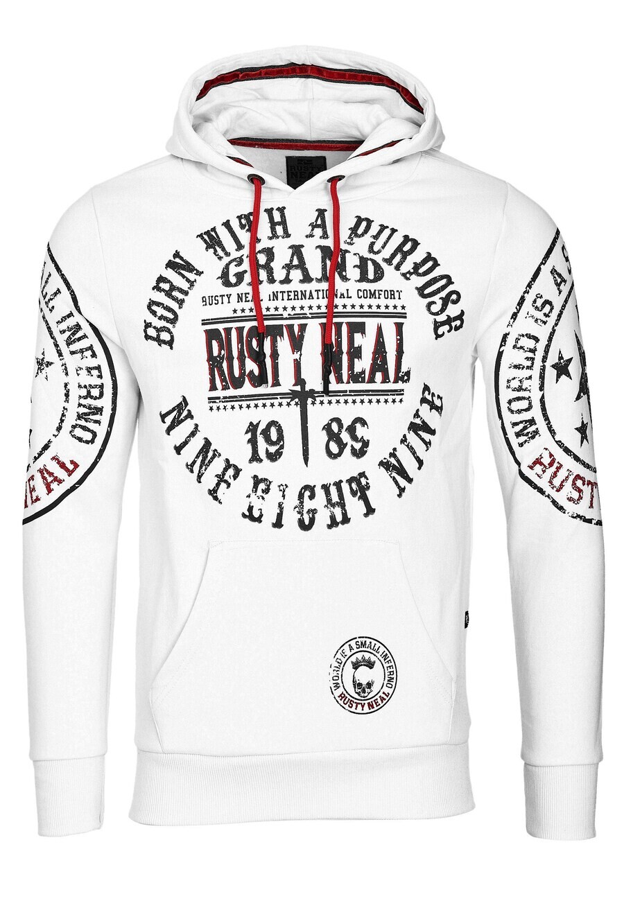 

Толстовка с капюшоном Rusty Neal Sweatshirt, белый