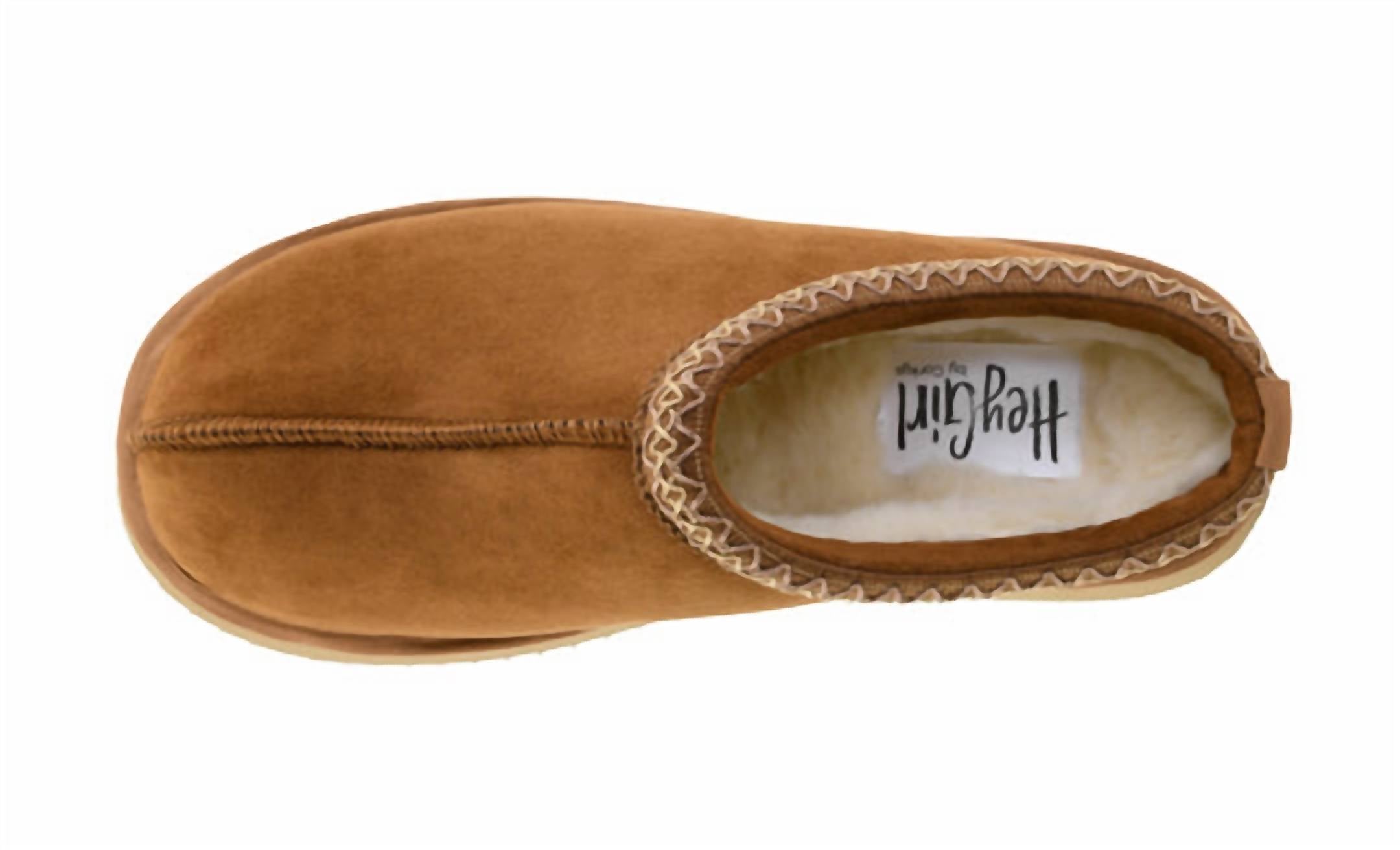 Женские тапочки Pillow Talk из коричневой искусственной замши Corkys Footwear — фото 2