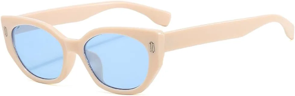 

Солнцезащитные очки в стиле ретро для женщин и мужчин, винтажные солнцезащитные очки с защитой от УФ-излучения UV400 для вечеринок на открытом воздухе HCPIHF, 1