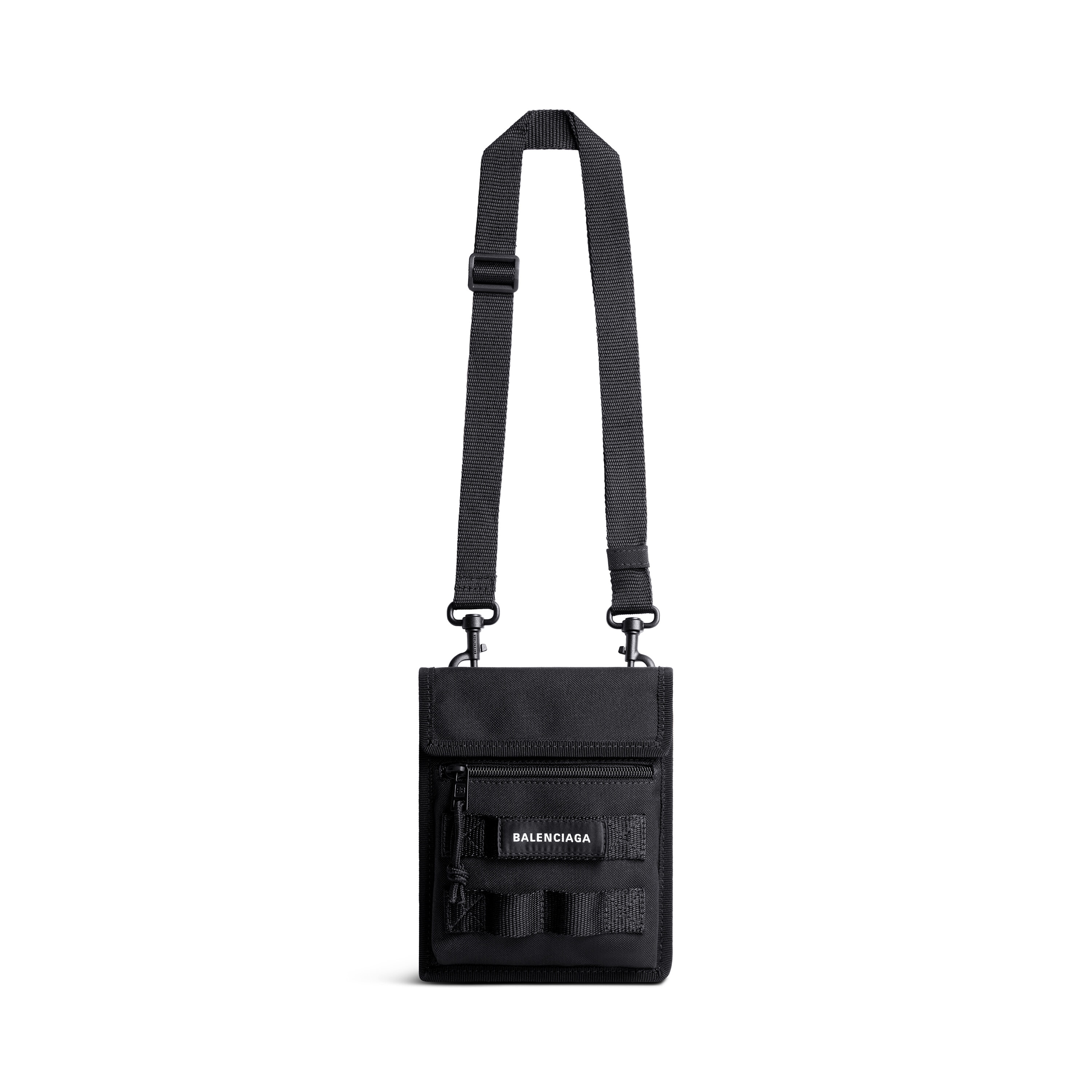 

Армейская сумка с ремешком BALENCIAGA, черный