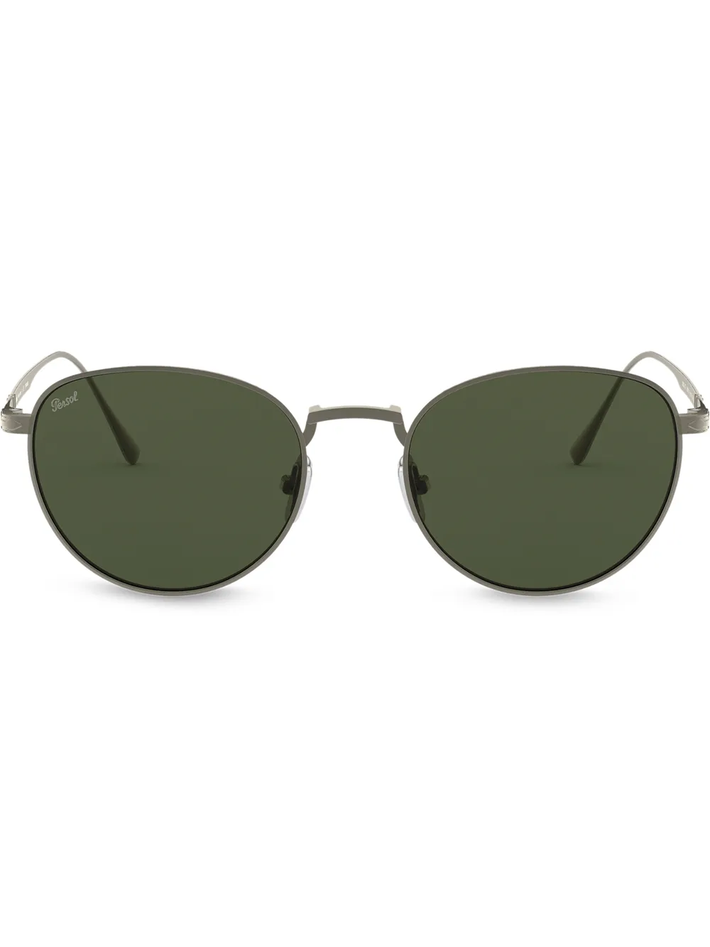 

Солнцезащитные очки в круглой оправе Persol, серый