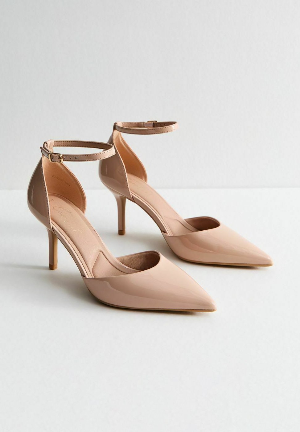 Классические туфли на каблуке 2 PART STILETTO HEEL POINTED TOE New Look, бежевый — фото 3
