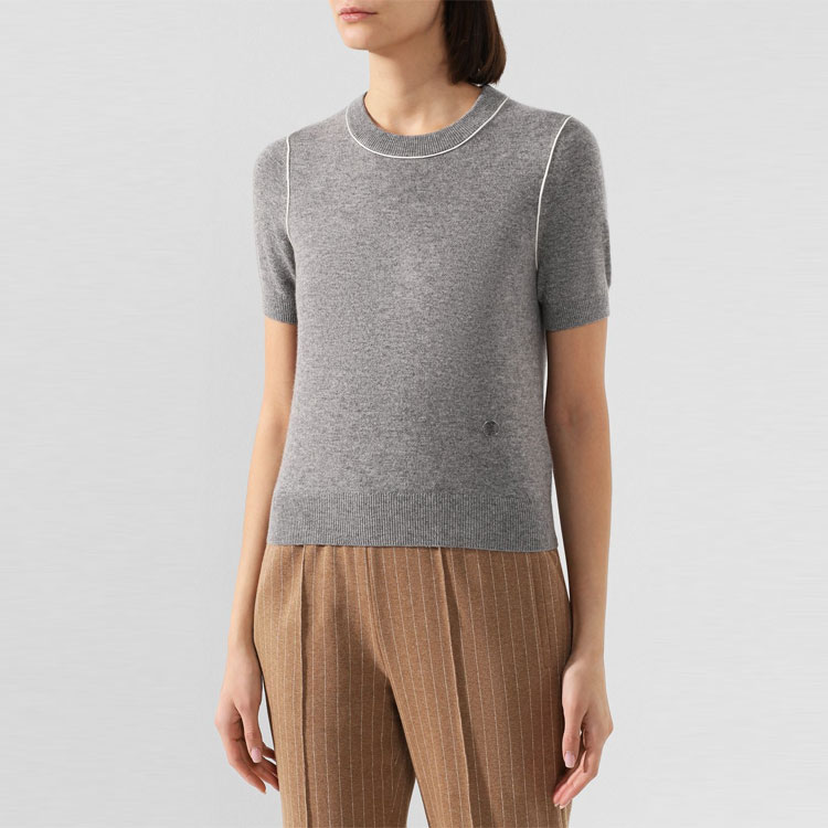 Кофта Burberry, женская, серый — фото 4