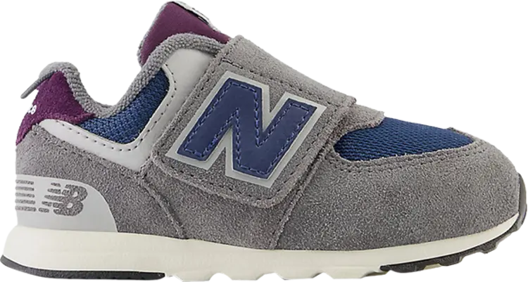 

Кроссовки 574 New-B Hook & Loop Toddler 'Castlerock Navy', серый