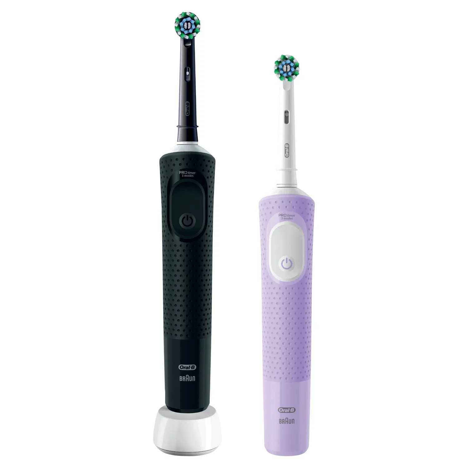 Электрическая зубная щетка Vitality Pro Oral-B черный/фиолетовый
