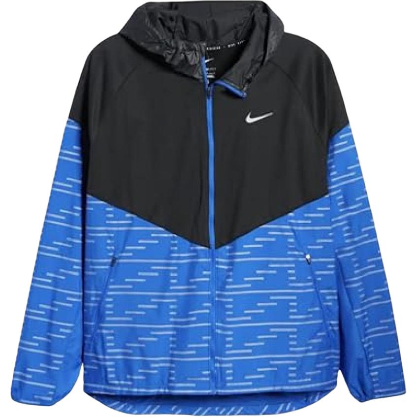 

Nike Термобельевая куртка для бега с защитой от дождя, Black Blue