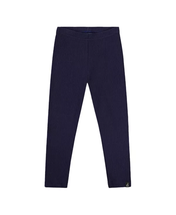 

Супермягкие ребристые леггинсы для девочек - для маленьких детей Deux Par Deux, синий