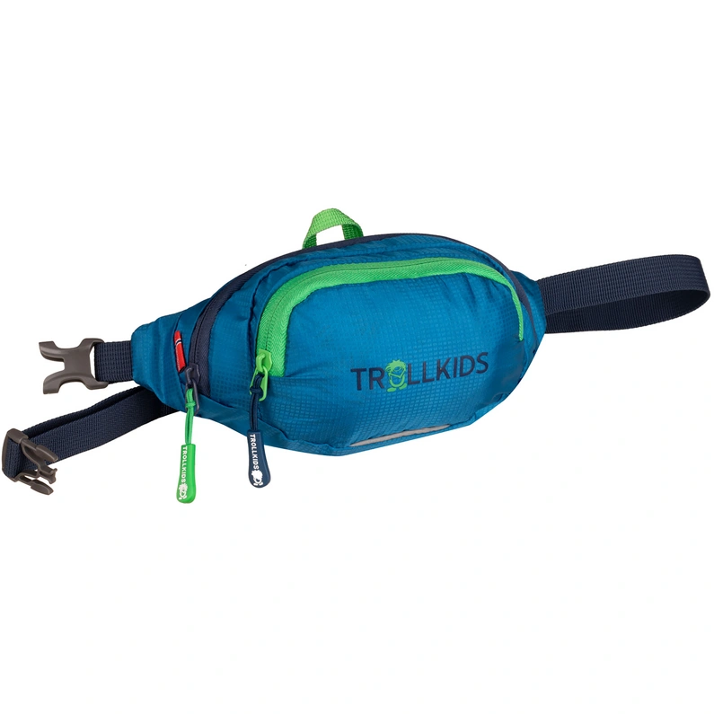 

Детская поясная сумка Trolltunga 1,2 л Trollkids, dark marine-fresh green