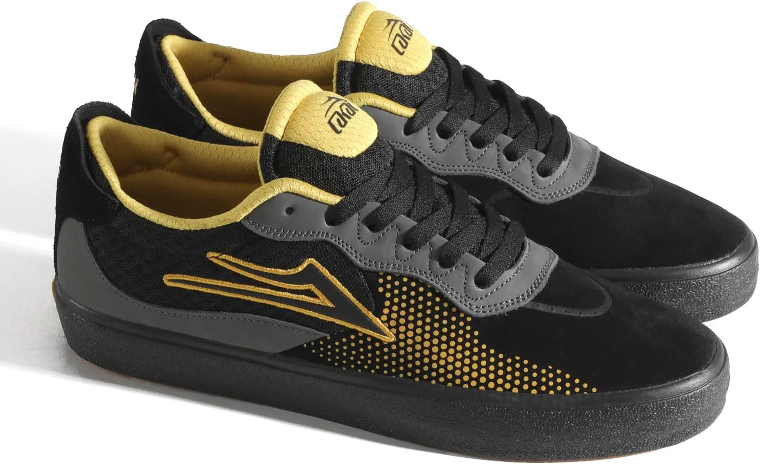 Мужские скейтбордические кеды Lakai Essex - низкие, желтый — фото 2