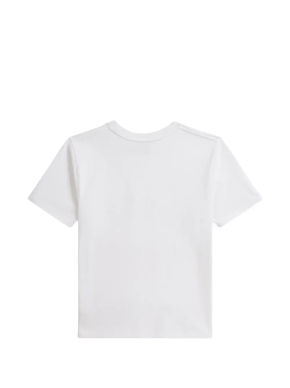 Футболка Bear Polo Ralph Lauren Kids, белый — фото 2