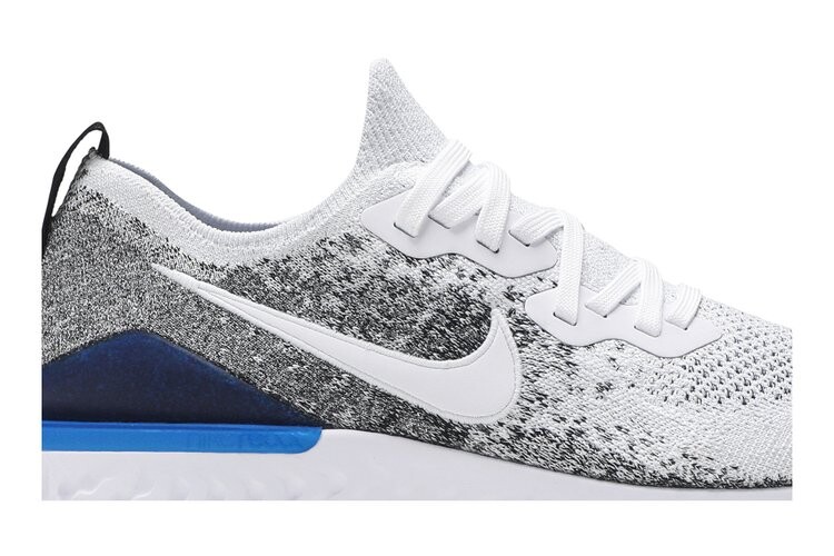 Кроссовки Nike Epic React Flyknit 2 'Racer Blue', белый — фото 2