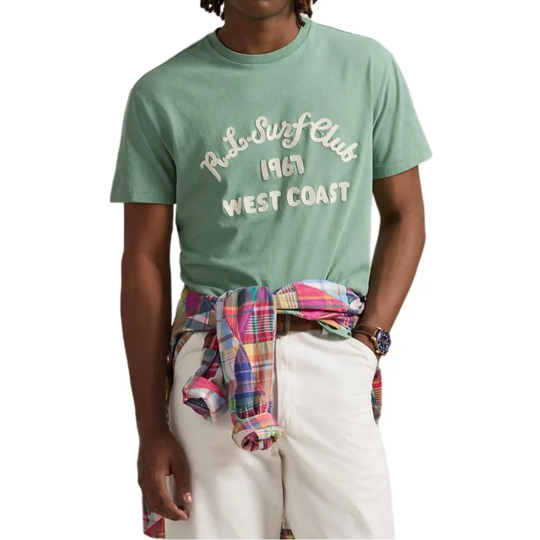 Polo Ralph Lauren Футболка мужская Distressed Mint — фото 3