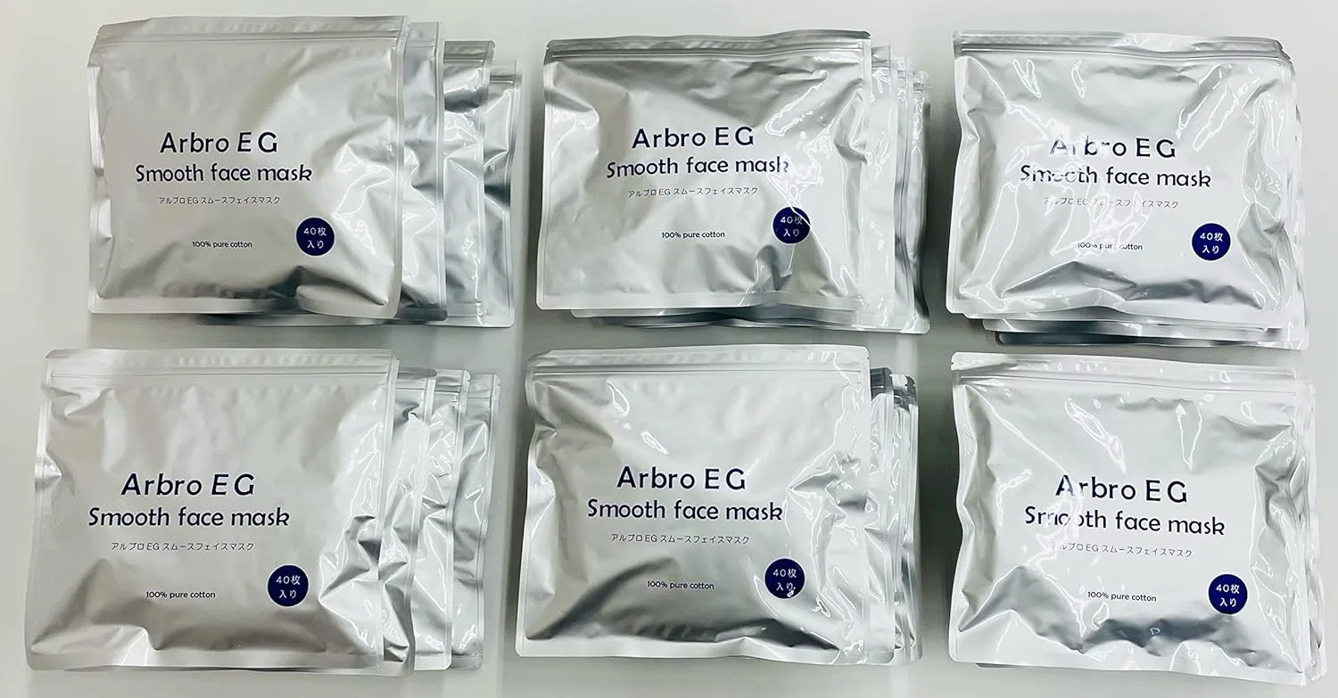 Маска для лица — Albro EG Smooth Face Masks 960 листов (40 листов x 24 пакета)